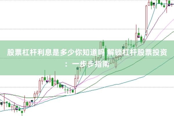 股票杠杆利息是多少你知道吗 解锁杠杆股票投资：一步步指南