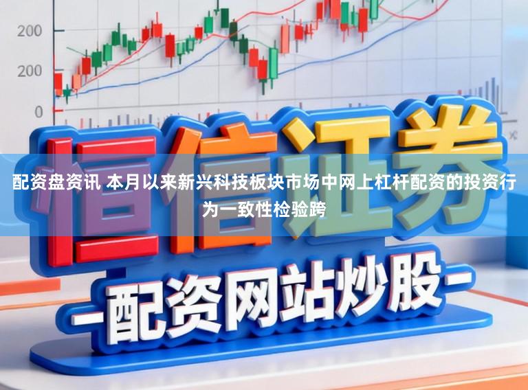 配资盘资讯 本月以来新兴科技板块市场中网上杠杆配资的投资行为一致性检验跨