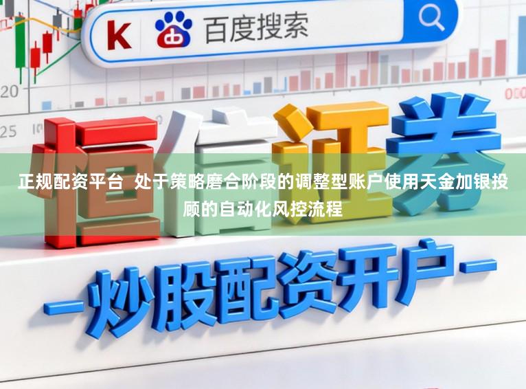 正规配资平台  处于策略磨合阶段的调整型账户使用天金加银投顾的自动化风控流程